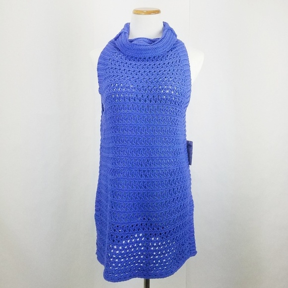 Free People Purple Northern Lights Knit Vest - Picture 2 of 7